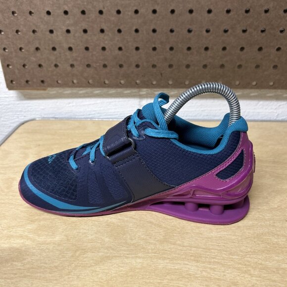 Inov8 Fastlift 325 Weightlifting Gym Shoes Women’s Blue Purple Size 6 - Picture 5 of 9
